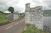 Bridge piers and abutments of the former Glenariff Iron Ore and Harbour Company in 2010