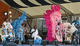 The Wild Magnolias op het New Orleans Jazz & Heritage Festival in 2006