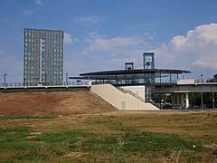 Nijmegen-Noord, Bahnhof Nijmegen Lent