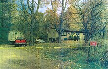 The Closs family home in Barron, Wisconsin, north of Highway 8, where the murders and kidnapping took place.