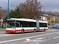 ŠKODA 25Tr with diesel-electric aggregate #6704, Molecova ulica (Molecova street) on Molecova stop.