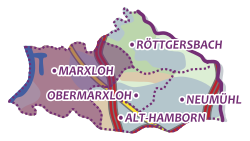Karte von Marxloh