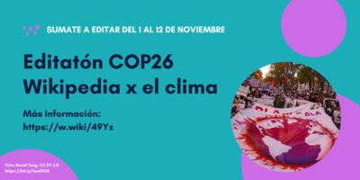 EditatonCOP26 clima