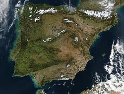 İspanya coğrafyası