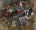 Artillerie, 1911, von Roger de la Fresnaye