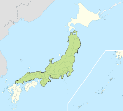 Honshū'nun Japonya'daki konumu