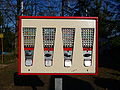 Kaugummiautomat mit vier Slots, 2009