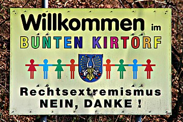 Willkommenschild seit 2004 von Kirtorf 🔍