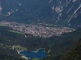 De Lautersee bij Mittenwald in 2006