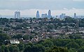 Der Ausblick vom Alexandra Palace in London