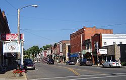 Downtown Loudonville in 2007