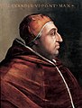 Cristofano dell'Altissimo, Papa Alessandro VI, Uffizi