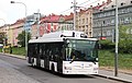 Oberleitungsbus in Libeň