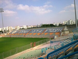 Das Sala-Stadion in Aschkelon (Juli 2009)