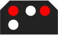 DB Sperrsignal Sh1 (Licht)