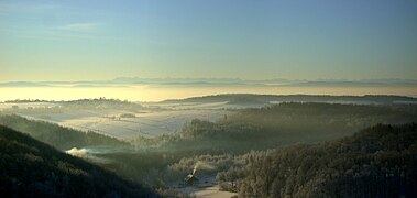 Tatry Wysokie widziane z góry Grodzisko