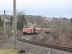 Güterzug bei Thüngen