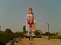 This is the statue of Lord Hanuman which is just beside the Shivalayam temple and its height is 22 meters.