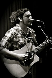 Chris Volpe performing at the Beachland Ballroom