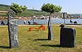 Einhörner und Widder (2008) im Hafenpark Bingen am Rhein