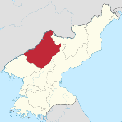 Location of Chagang Province