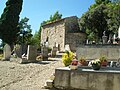 Kapelle Saint-Michel (erbaut zwischen 1060 und 1120) mit Friedhof