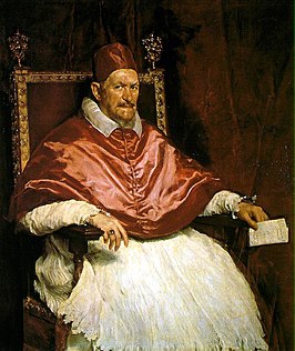 Innocentius X, portret door Diego Velázquez