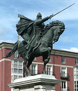 Standbeeld van El Cid in Burgos