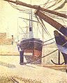 Georges Seurat: Der Hafen von Honfleur, 1886