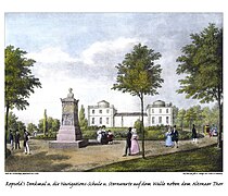 III 27 Repsolds Denkmal und Sternwarte auf dem Walle ... (um 1833)