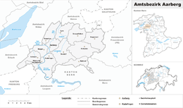 Aarberg – Mappa