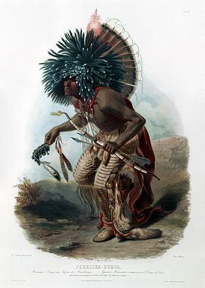 Hidatsa warrior