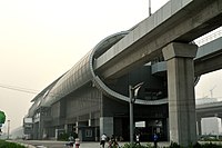 Changyang station on the Fangshan line