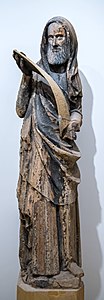 Statue, 14. Jh., Sandstein, Martinsmünster: Prophet