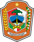 Coat of arms of Karanganyar Regency