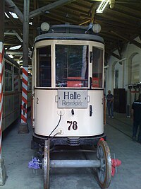 Historischer Triebwagen 78