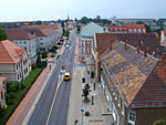 Blick auf die Muskauer Straße