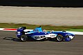 Zoël Amberg driving at Monza in 2011.