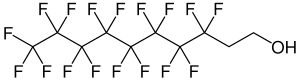 Struktur von 8:2-Fluortelomeralkohol