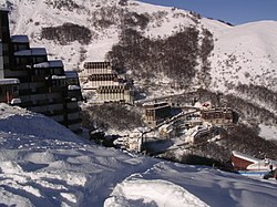 View of the frazione of Artesina.