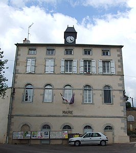 Gemeentehuis (in Clémencey)