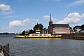 De pont naar Kinderdijk