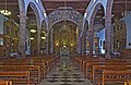 Interior of the church