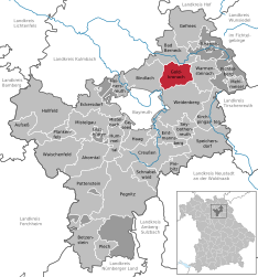 Goldkronach – Mappa