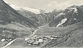 Hintertux 1902 mit dem Gletscher im Hintergrund