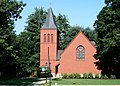 Holderness School chapel in Holderness, New Hampshire.