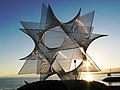 Skulptur an der Uferpromenade