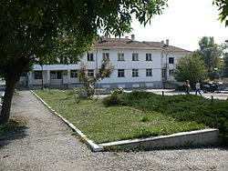 Meshtitsa village's square