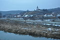 Blick auf die orthodoxe Kirche