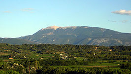 Mont Ventoux gezien vanuit het noordwesten (Mirabel-aux-Baronnies), 2006